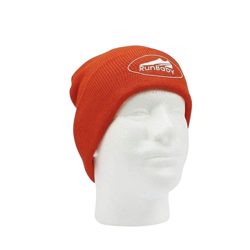 New in Package Unisex Runbaby Run Baby Reflective Beanie Skull Cap Winter Hat